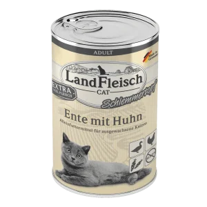 LandFleisch Cat Adult Schlemmertopf Ente mit Huhn