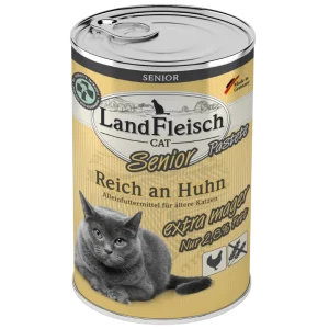 LandFleisch Cat Senior Huhn extra mager 400 g