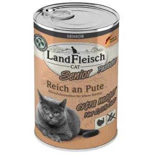 LandFleisch Cat Senior Pute extra mager 400 g