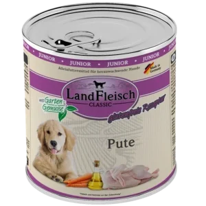 LandFleisch Dog Classic Junior Pute 800 g