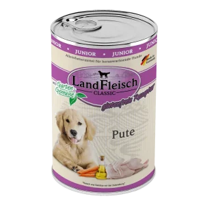 Landfleisch Dog Classic Junior Pute mit Gartengemüse