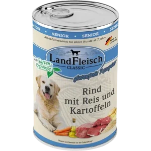 LandFleisch Dog Classic Senior Rind mit Kartoffel 400 g