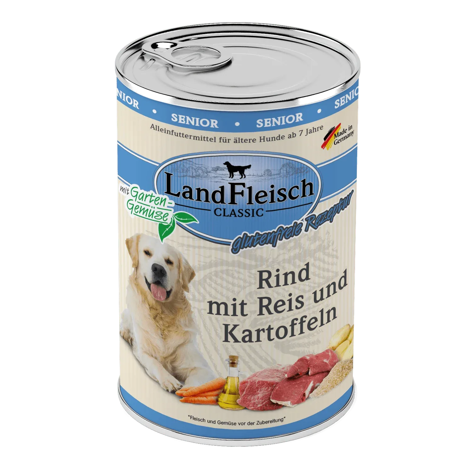 Landfleisch Dog Classic Senior Rind mit Kartoffeln & Gartengemüse