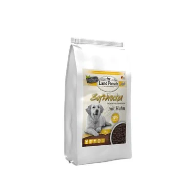 Landfleisch Dog Softbrocken 5kg mit Huhn