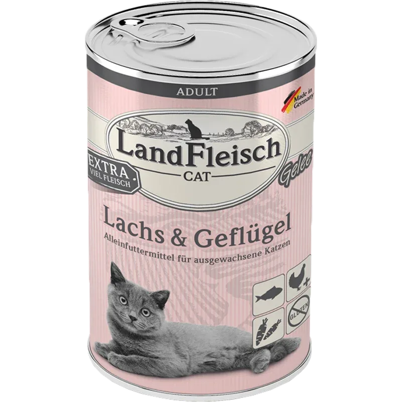 LandFleisch Gelee Lachs & Geflügel 400 g
