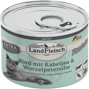 LandFleisch Pastete Rind, Kabeljau & Wurzelpetersilie 195 g
