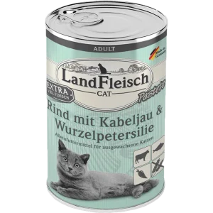 LandFleisch Pastete Rind, Kabeljau & Wurzelpetersilie 400 g