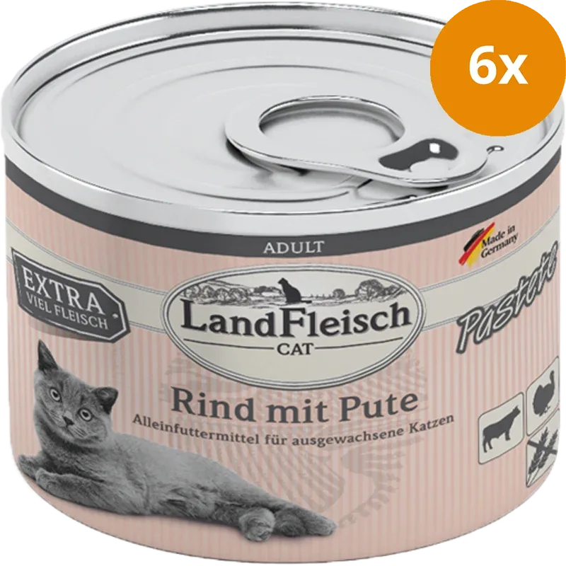 LandFleisch Pastete Rind & Pute 195 g