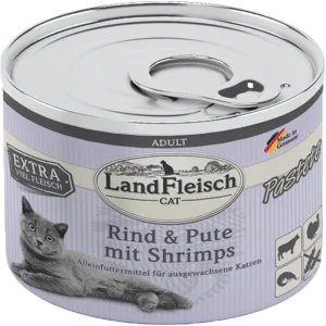 LandFleisch Pastete Rind, Pute & Shrimps 195 g