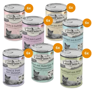 LandFleisch Probierpaket 400 g – Gourmet Mix (7 Sorten)