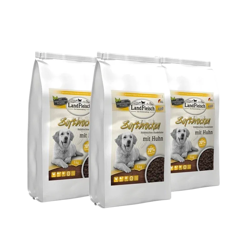LandFleisch Softbrocken mit Huhn - Image 2