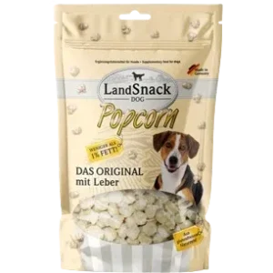 LandSnack für Hunde Popcorn mit Leber 100 g