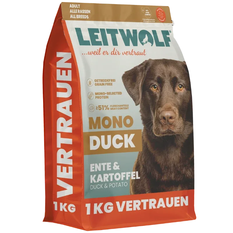 Leitwolf Mono Adult Ente & Kartoffel