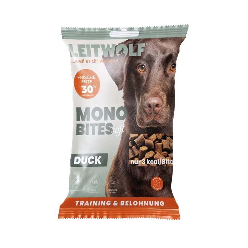 Leitwolf Mono Bites Duck 80 g