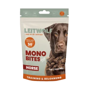 Leitwolf Mono Bites Horse 150 g