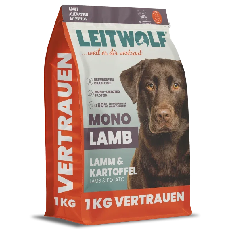 Leitwolf MONO LAMB Adult - Lamm & Kartoffel - Image 2