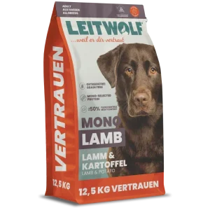 Leitwolf MONO LAMB Adult - Lamm & Kartoffel