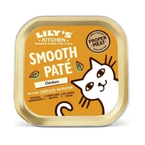 Sparpaket Lily's Kitchen Smooth Paté Selection für Katzen 38 x 85 g Huhn