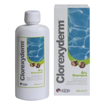 Livisto Clorexyderm Shampoo 4% für Hunde und Katzen 250 ml