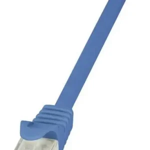 LogiLink CP2066U RJ45 Netzwerkkabel, Patchkabel CAT 6 U/UTP 3.00 m Blau mit Rastnasenschutz 1 St. - HaustierPro