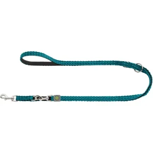 Longier Hunter Führleine Hilo türkis 200 x 1,5 cm | 524358 - HaustierPro
