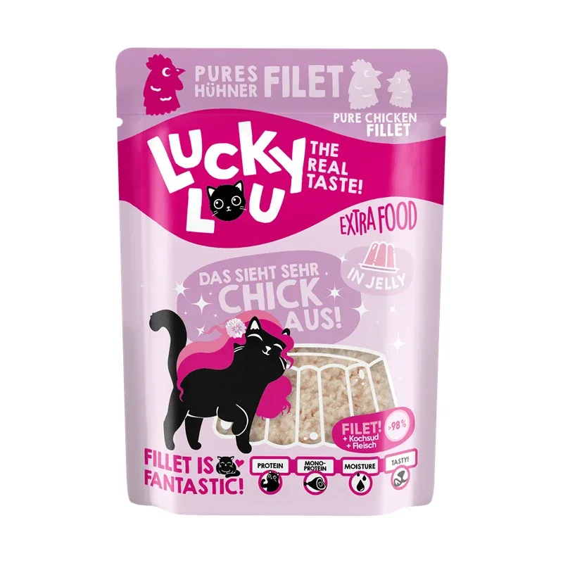 Lucky Lou Cat Extrafood PB Hühnerfilet in Jelly