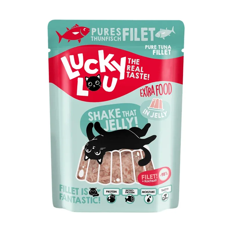 Lucky Lou Cat Extrafood PB Thunfischfilet in Jelly