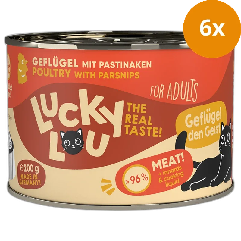 Lucky Lou Dose Lifestage Adult Geflügel 200 g - Image 2