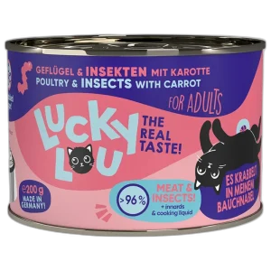 Lucky Lou Dose Lifestage Adult Geflügel + Insekten 200 g