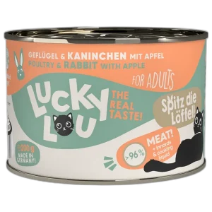 Lucky Lou Dose Lifestage Adult Geflügel + Kaninchen 200 g