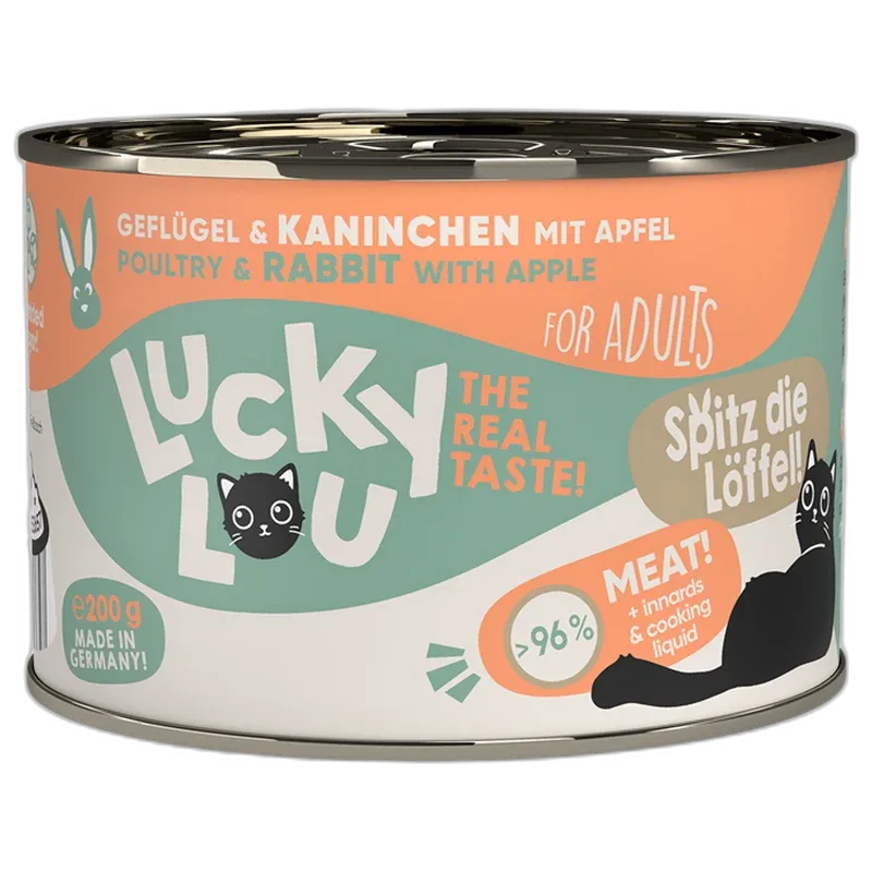 Lucky Lou Dose Lifestage Adult Geflügel + Kaninchen 200 g