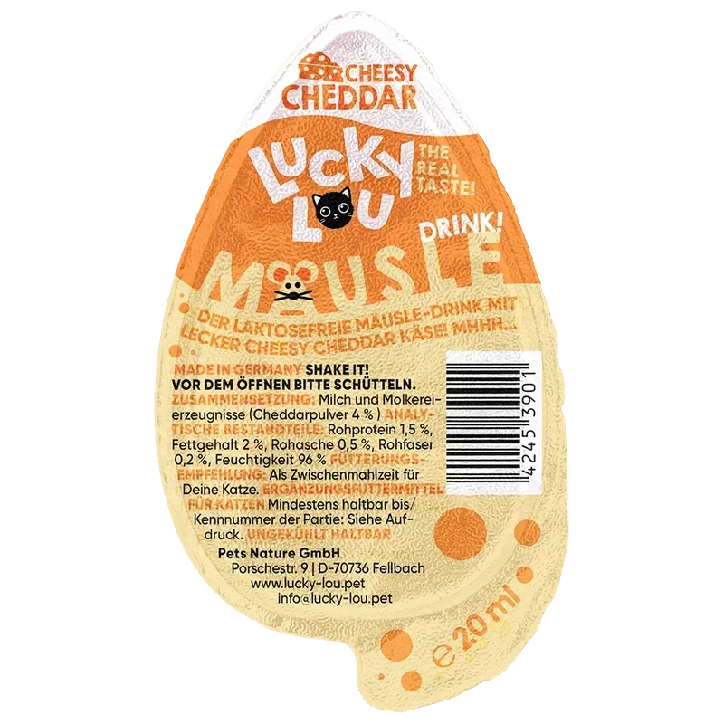 Lucky Lou Drink-Snack Mäusle Cheddar