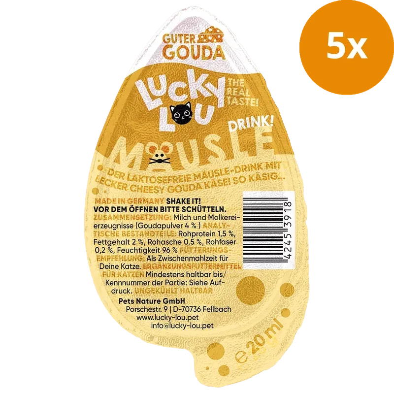 Lucky Lou Drink-Snack Mäusle Gouda - Image 2