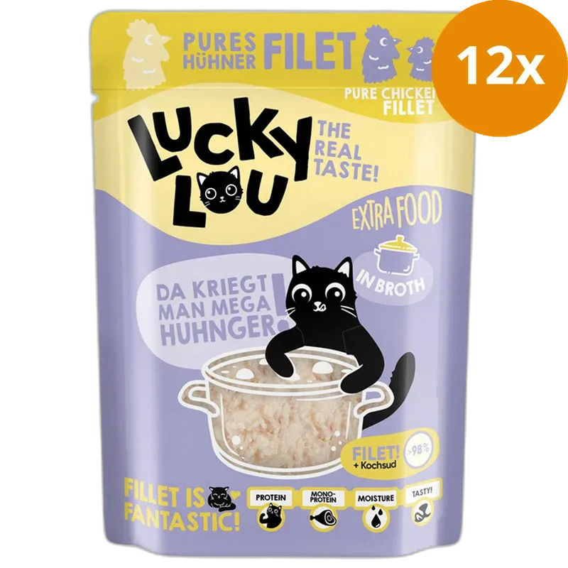 Lucky Lou Extra Food Hühnerfilet in Sud 70 g - Image 2