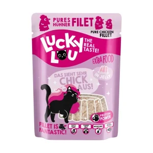 Lucky Lou Extra Food in Jelly Hühnerfilet 70g | DAS FUTTERHAUS