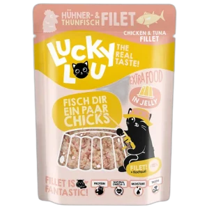Lucky Lou Extra Food Thunfisch- & Hühnerfilet in Gelee 70 g