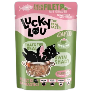 Lucky Lou Extra Food Thunfisch mit Gemüse in Sud 70 g