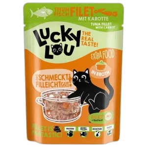 Lucky Lou Extra Food Thunfisch mit Karotte in Sud 70 g