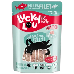 Lucky Lou Extra Food Thunfischfilet in Gelee 70 g