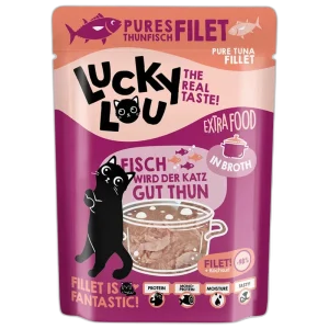 Lucky Lou Extra Food Thunfischfilet in Sud 70 g