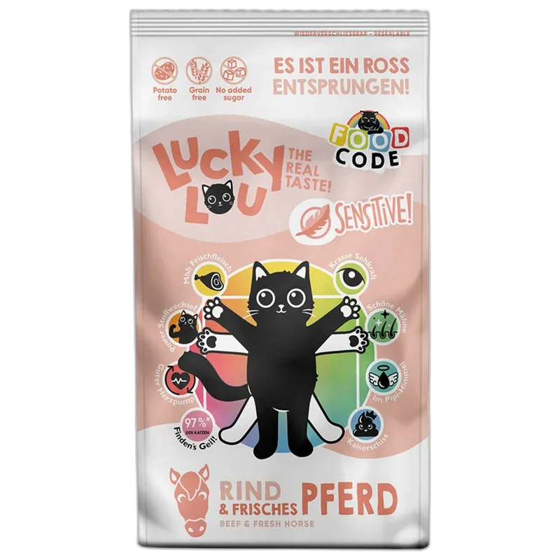 Lucky Lou Food Code Sensitive Adult Rind & Pferd - Image 2