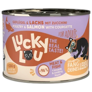 Lucky Lou Lifestage Adult Geflügel & Lachs 200 g