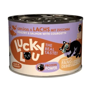 Lucky Lou Lifestage Adult Geflügel & Lachs 200g | DAS FUTTERHAUS
