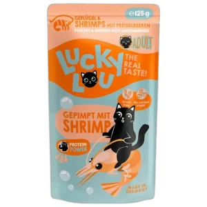 Lucky Lou Lifestage Adult Geflügel & Schrimps 125 g