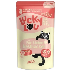 Lucky Lou Lifestage Kitten Geflügel 125 g