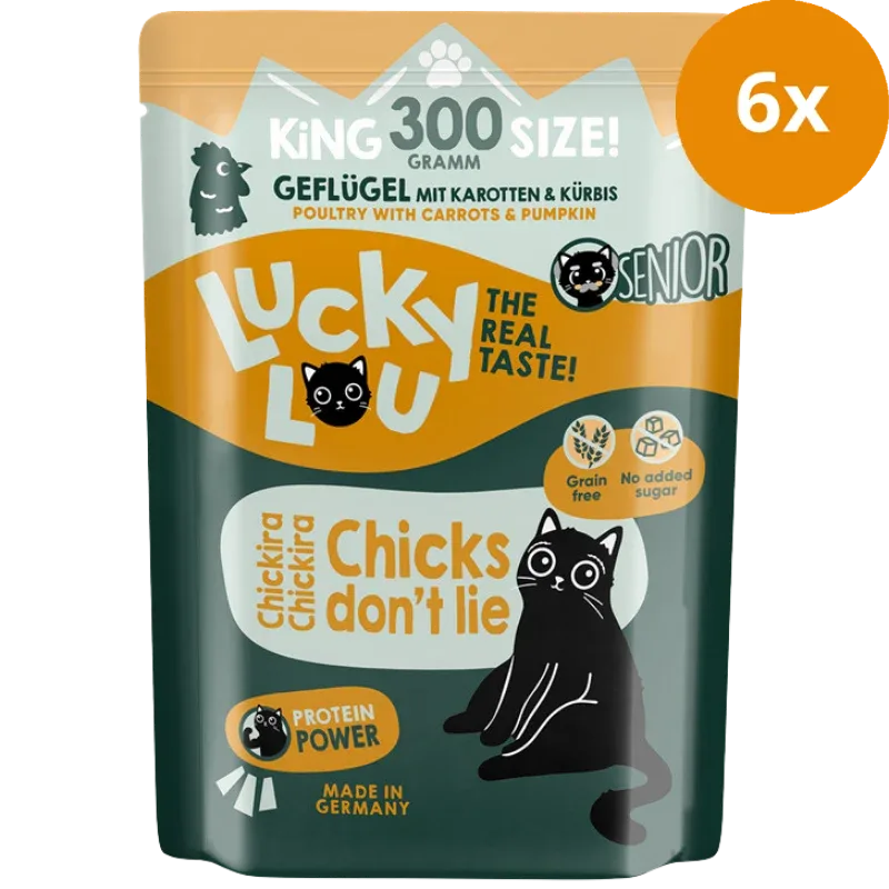 Lucky Lou Lifestage Senior Geflügel 300 g - Image 2