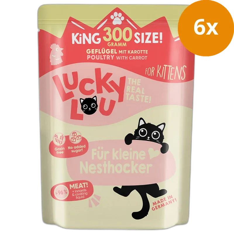 Lucky Lou LS PB Kitten Geflügel 300 g - Image 2