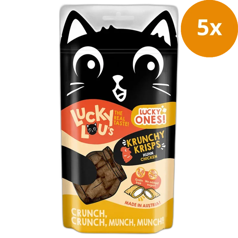 Lucky Lou Lucky Ones Krunchy Krisps Huhn 60 g - Image 2