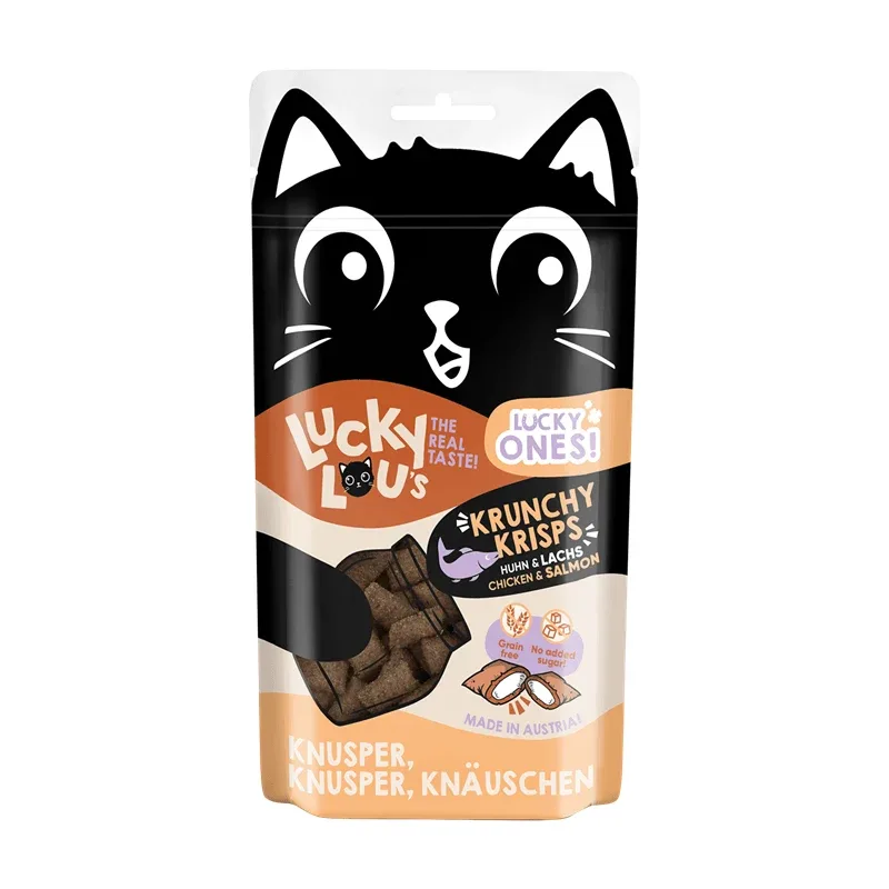 Lucky Lou Lucky Ones Krunchy Krisps Huhn & Lachs
