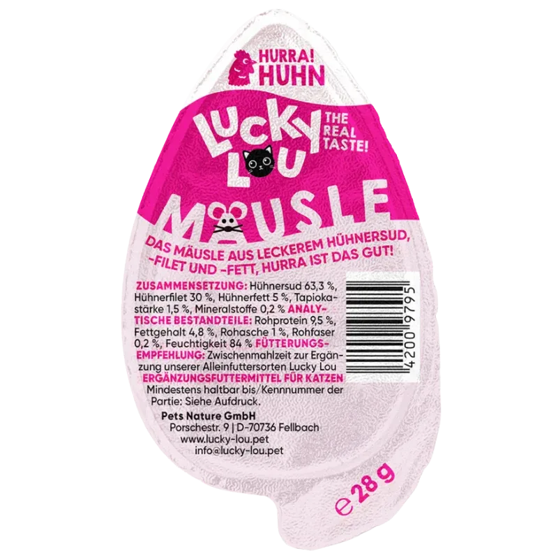 Lucky Lou Mäusle Huhn 28 g